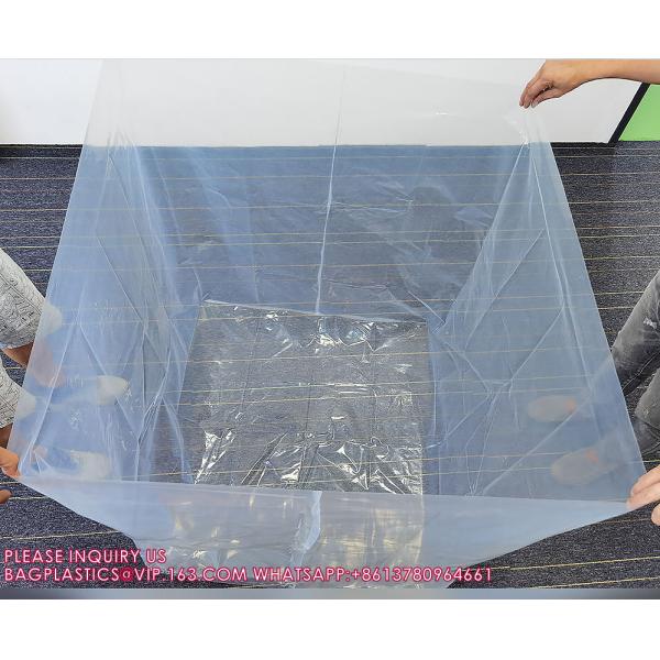 Carton Liner, Square Bottom Bags, Pallet Cover, Pallet Wrap, Super Large Bag, Jumbo Bag, Polythene Bags, Transpot Bag