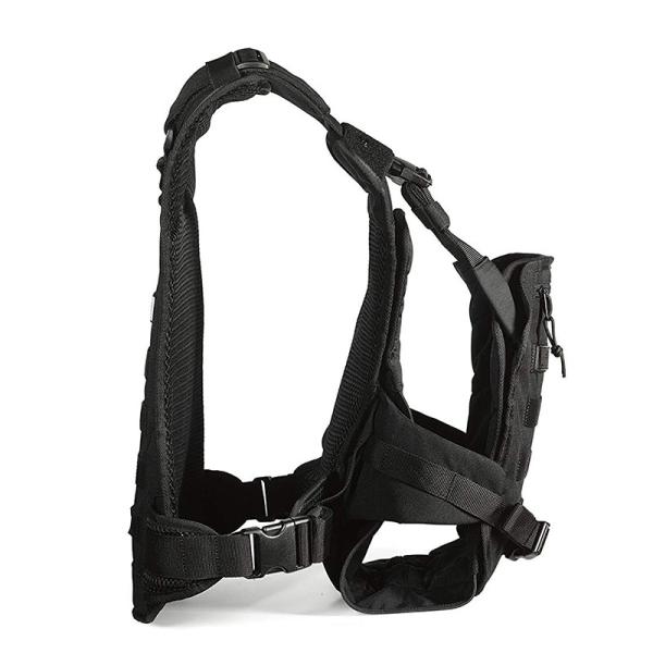 Classical Black Tactical Baby Carrier , Waterproof Tactical Child Carrier