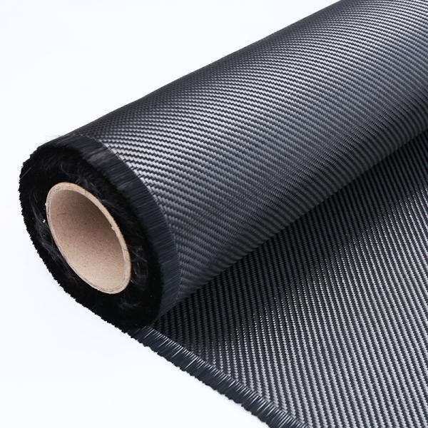 Tissu en fibre de carbone sur mesure 0,32 mm Tissu en fibre de carbone simple Construction Renforcement industriel