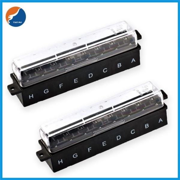 8 In 8 Out Ways Car Auto Automotive Fuse Box For ATY Standard Blade Fuse