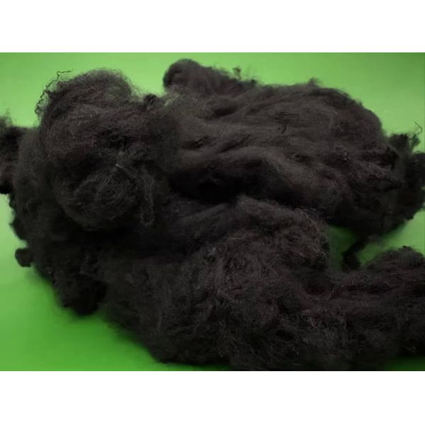 Black 1.4D*38mm Virgin Polyester Staple Fiber High Quality for Spinning