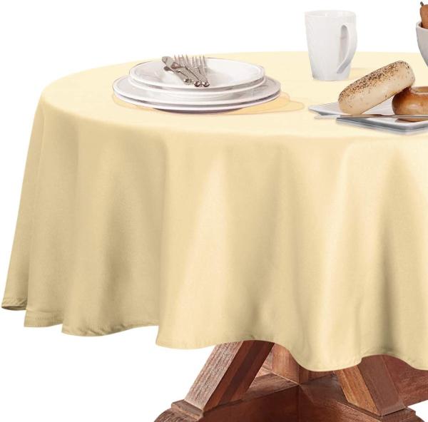 Non Toxic Disposable Plastic Tablecloths Spill Proof For Festival Party Decoration