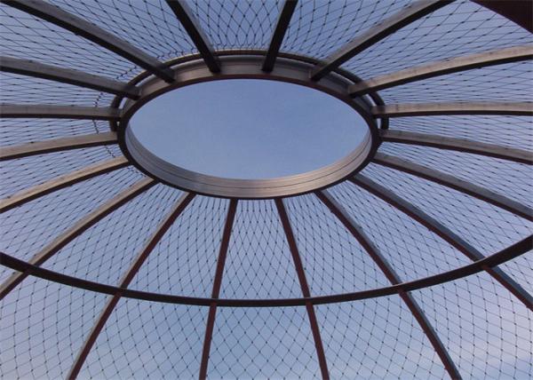 Soft Flex Black Oxidation Aisi304 Steel Rope Mesh Macaw Aviary Wire