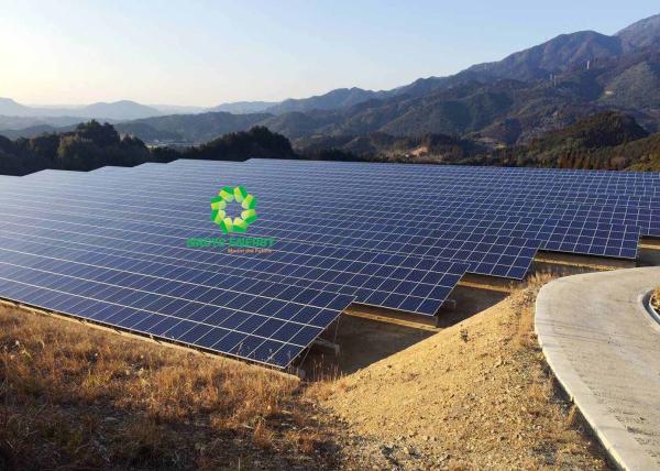 Universal Solar Panel Pole Mount Bracket Anodized Aluminum for Solar Power Plant