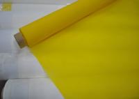 High Strengthscreen Printing Mesh 165T FDA Certification , Yellow Color