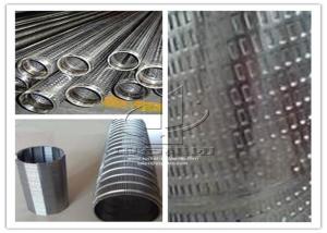 Johnson Well Casing Wedge Wire Screen Pipe Tube 304 316 Stainless Steel