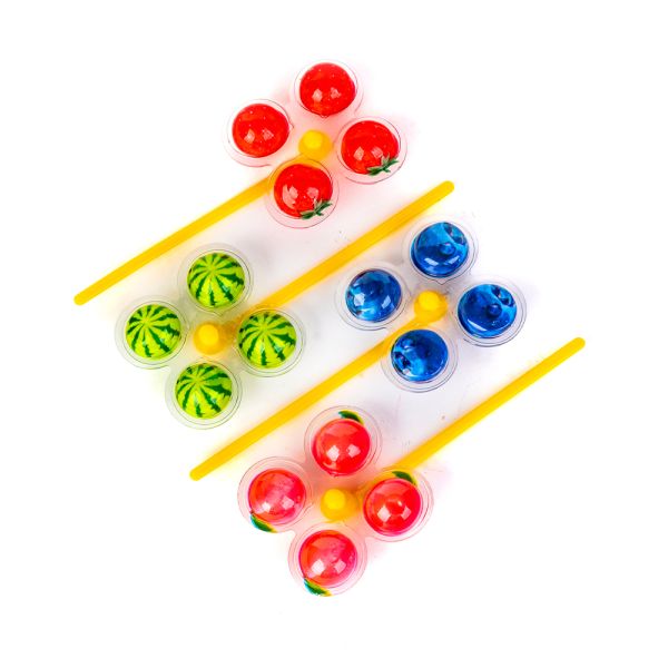 3D Windmill Shaped Soft Lollipop Sweets Assorted Fruit Flavor Gummy Candy Snacks