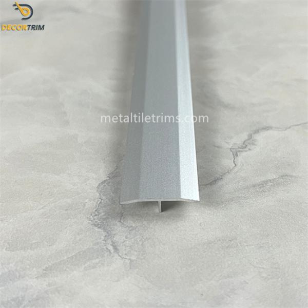 T Channel Transition Metal Tile Trim Tile Edge Trim Gold / Silver
