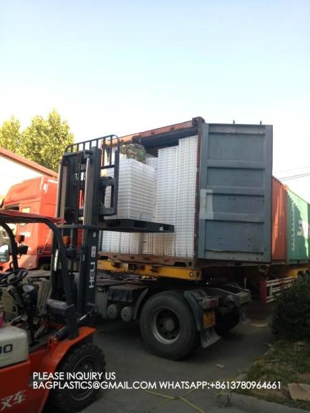 sustainable white chicken cage 680*490*160mm Virgin PP Transportation Chicken Cage