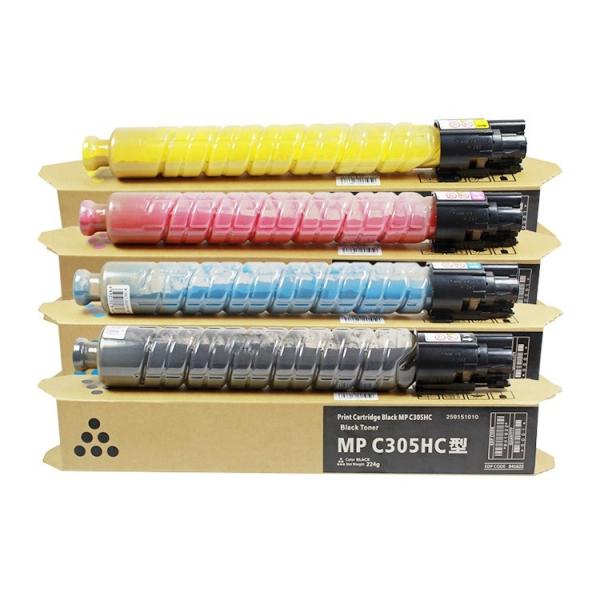 Ricoh Toner Cartridge compatible with Ricoh MP C4501 5501 printers offering page yield and AAA Grade raw material