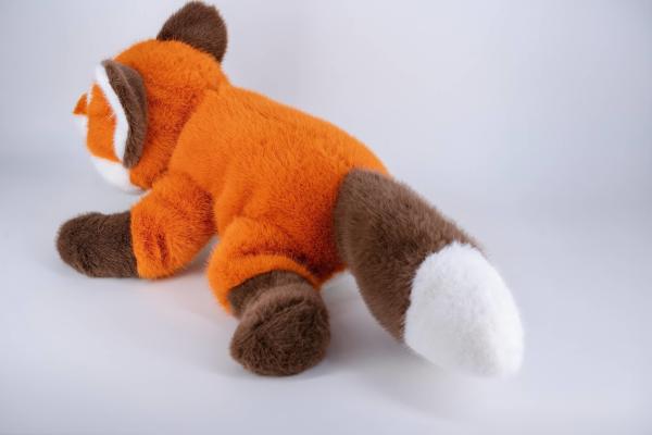 OEM ODM Orange Fox Plush Toy Soft Realistic Stuffed Animals Cartoon Characters