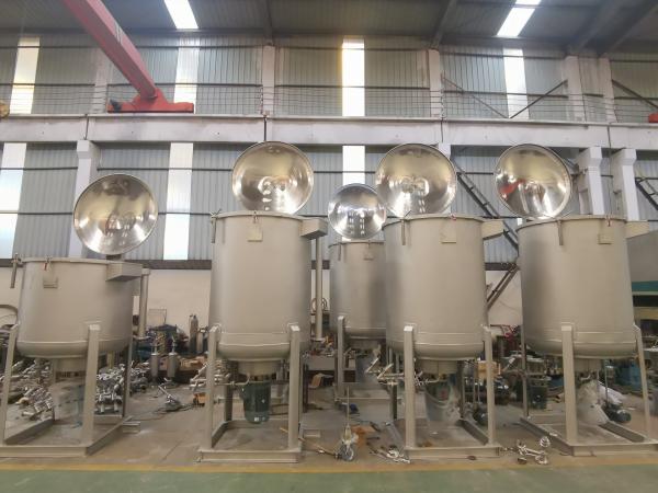 High Temperature Loose Fiber Dyeing Machine With Vertical Type Shape