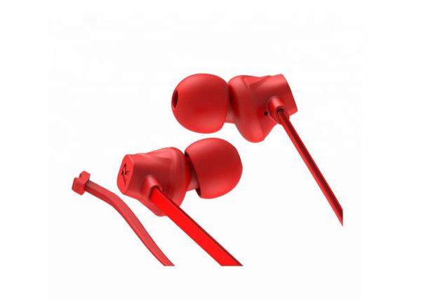 Red Waterproof Sports Earphones , Mini Wireless Sport Bluetooth Earbuds