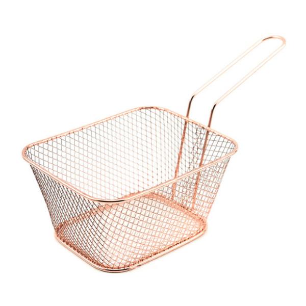 Long Handle Stainless Steel French Fries Fry Basket Kitchen Accessories