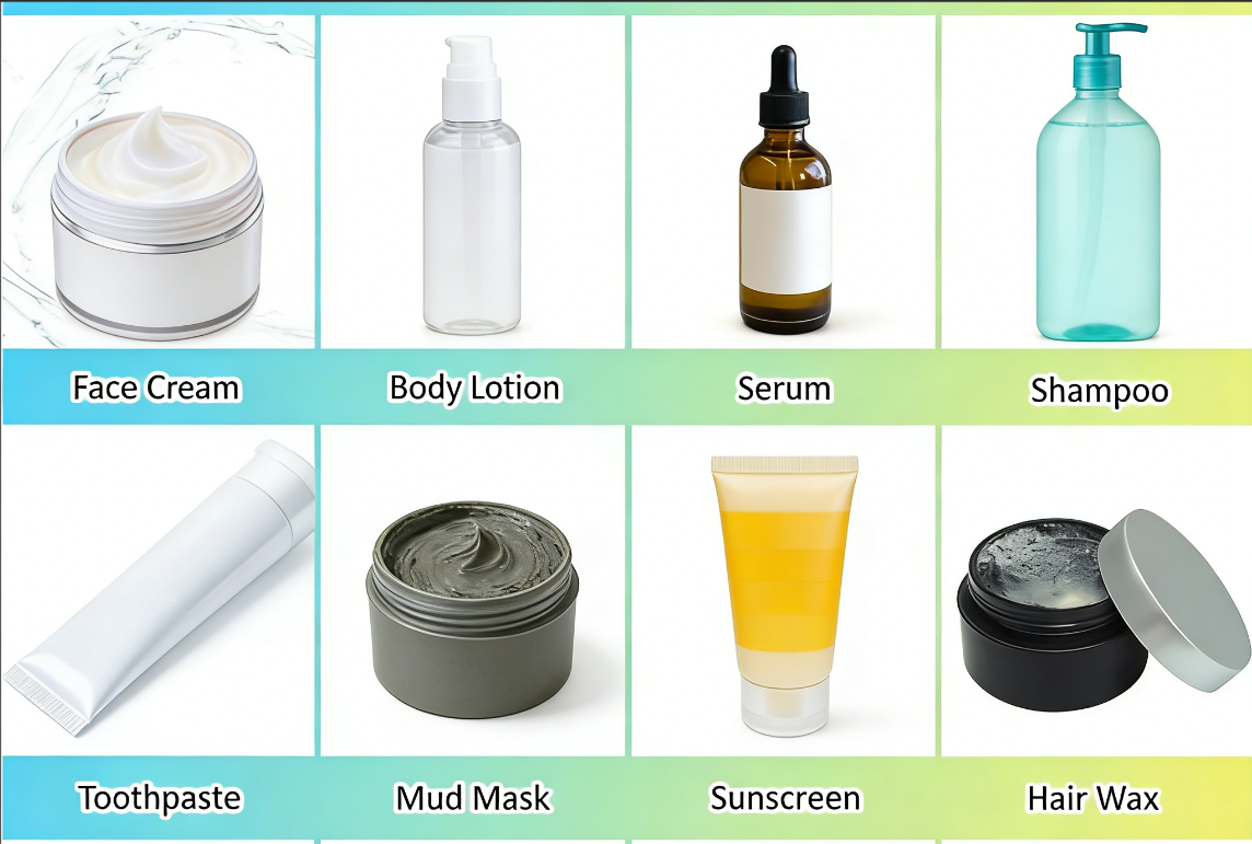 Industrial High Shear Mixer Fixed Cosmetics Vacuum Emulsifying Homogenizer