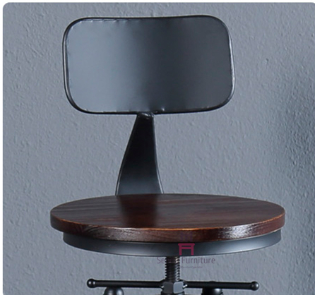 Места древесины/кожи барных стулов Ресцаурант металла стиля просторной квартиры регулируемые запирают стул