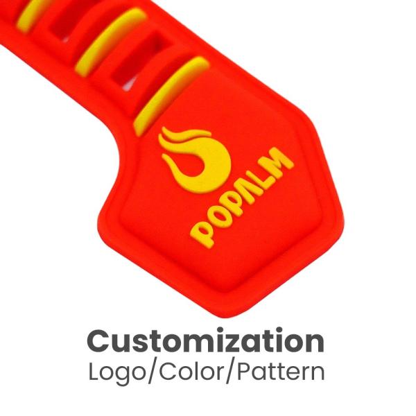 Des patchs TPR à fort impact flexibles avec logo / couleurs personnalisés pour la sécurité industrielle