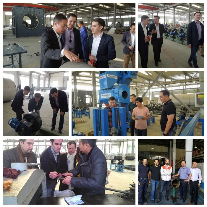 Equipo de recubrimiento de PE de 3 capas para para tuberías de acero Plantas de recubrimiento de plástico proveedor en China Equipo anticorrosión de tuberías de gas y petróleo