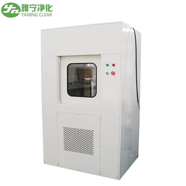 YANING 新しいステンレス鋼自動エアシャワーパスボックス高性能静的パスボックス