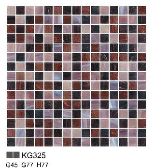 KG series glass mosaic for living room KG325