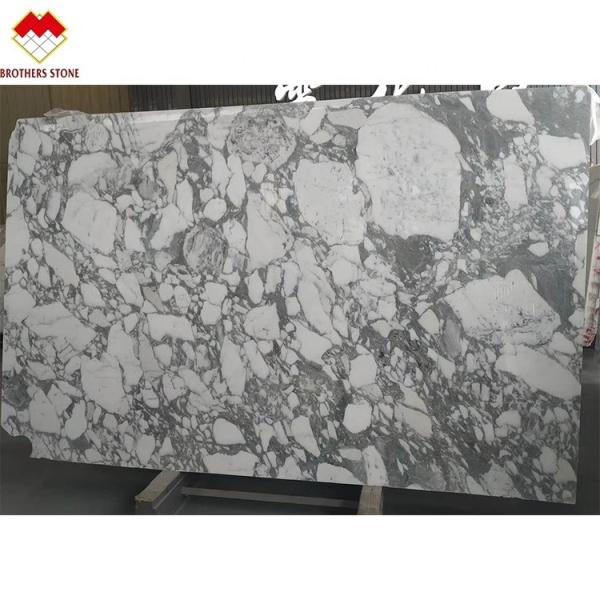 Statuario Venato Marble Italy White Marble Arabescato Marble Stone for Vanity Top