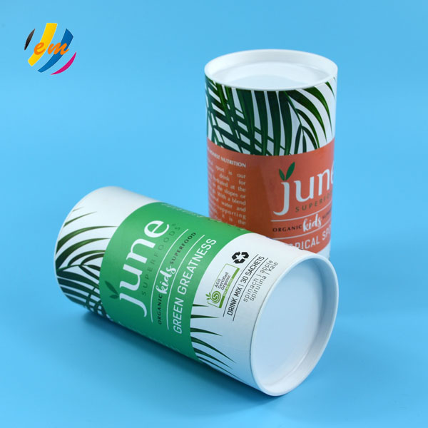 Упаковка трубки коробки длины плаката 500mm воздухонепроницаемая