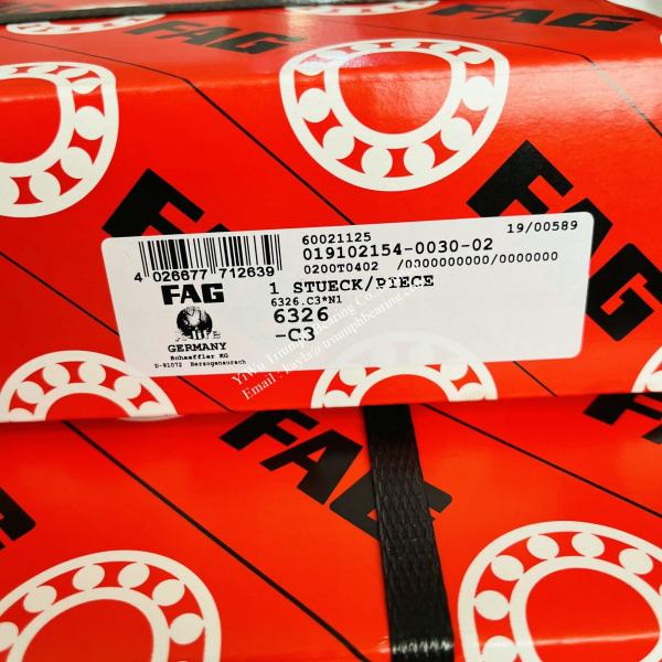 FAG   deep groove ball bearing  6326-C3
