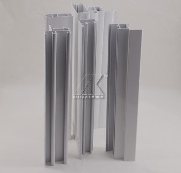 Powder Coating Extrusion Aluminium Sliding Door Profiles T3 Temper