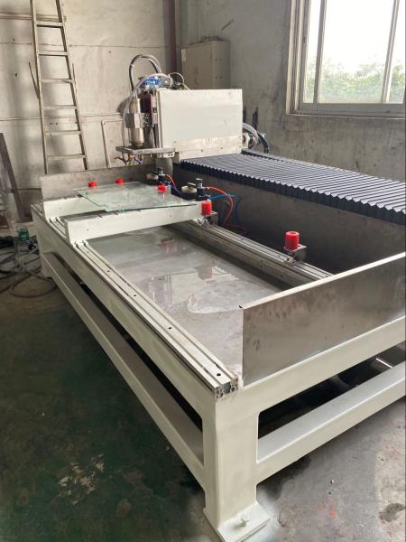 Horizontal Structure CNC Glass Processing Cylindrical Milling Machine for Fast Edging