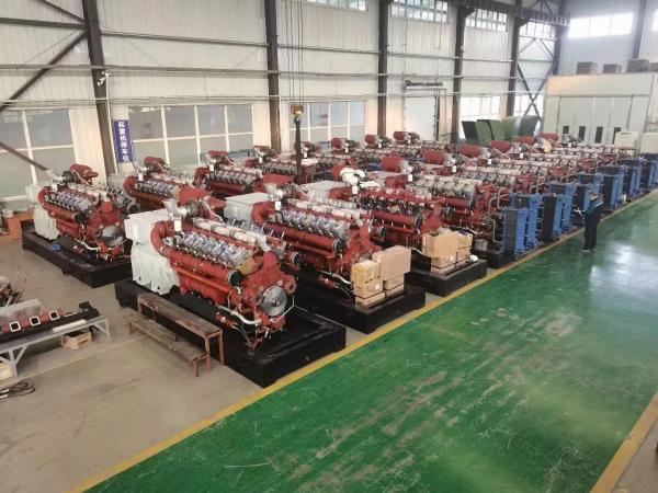 DC Output Type 12vb. 46.03 St710 Starting Motor Jichai 500kw Natural Gas Generator Parts