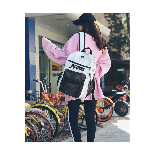 Anti - splash Korean backpack women's large-capacity travel backpack fashion academic bag