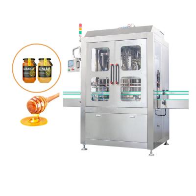 Plastic Packaging Swienty Sauce Honey Paste Bottle Filler Jar Filling Machine