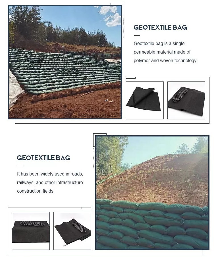 Сумки Geofabric не сплетенные Geo для проектов шахты места захоронения отходов дороги