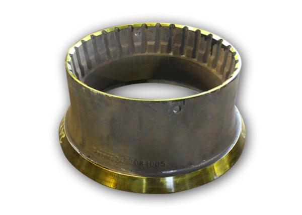Mining and stone crack used high manganese steel crusher concave and mantle manufacturer