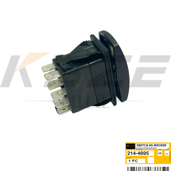 KBZE 214-4695 2144695 ROCKER SWITCH FITS CAT 414E 416E 420E 422E 428E 430E 432E 434E 442E  BACKHOE LOADER