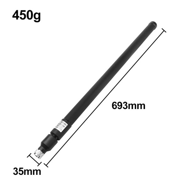 Portable fold 8 dbi Anti-UAV FPV Wifi Vhf Uhf Radio Signal rf omnidirectional antenna