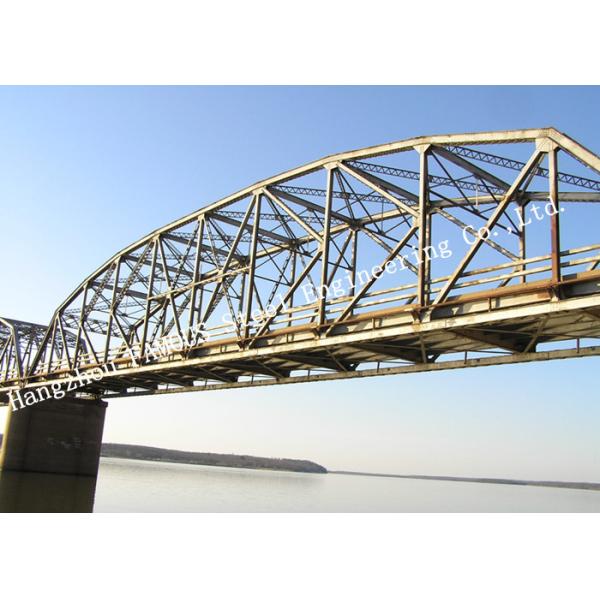 Galvanized Surface Steel Truss Bridge
