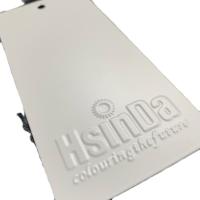 Hsinda RAL/PANTONE Revestimiento en polvo de poliéster liso blanco mate para la industria del mueble