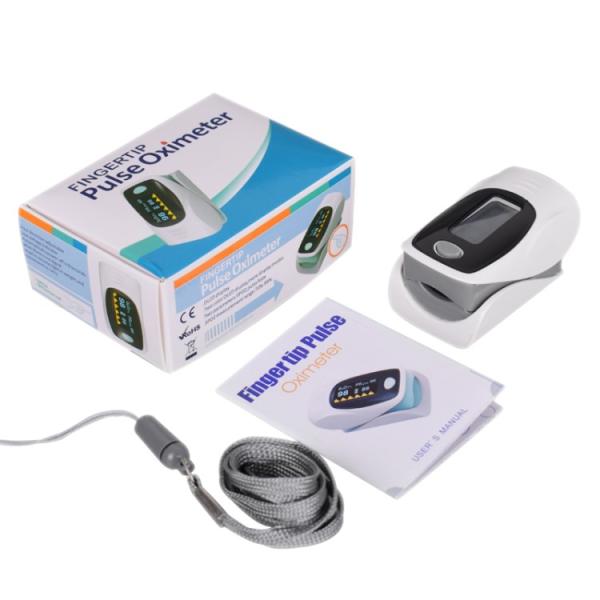 Rechargeable Bt5.0 Fingertip Pulse Oximeter Thermometer Infrared