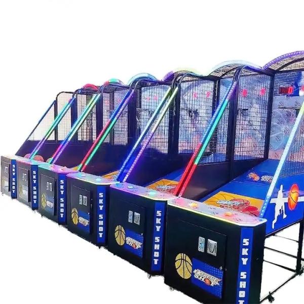 Máquina de basquetebol de arcade real com moeda de ODM Entretenimento interior 230V