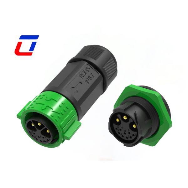 PA66 M25 3+9 Pin Screw Terminal Connector Industrial Power And Signal Connectors