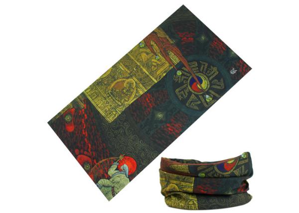 Summer Fly Fishing Sun Mask Violin Logo , Extremely Durable Fishing Neck 