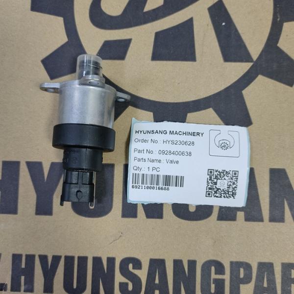 Válvula de solenoide de medida do controle do regulador da bomba de combustível 0928400638 para 0928400481 a máquina escavadora Spare Part