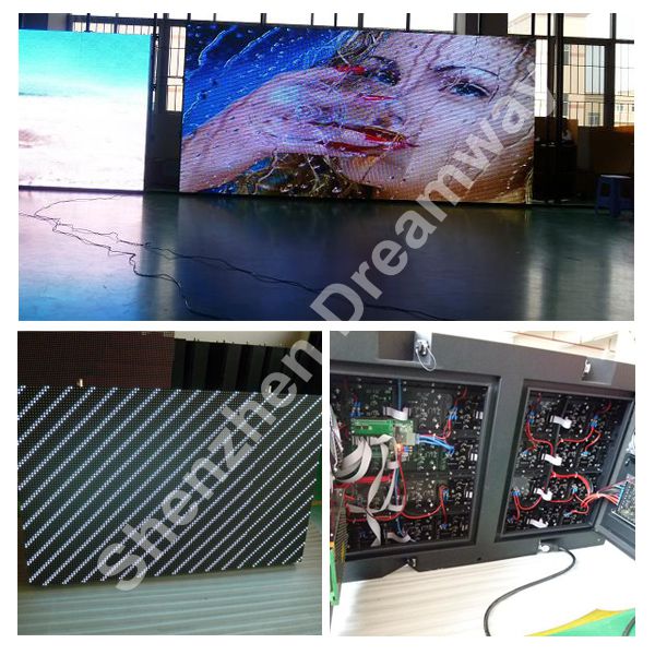 P 7.62mm SMD 3528 Indoor Full Color LED Display For Hotel , Commercial LED Video Wall Panels