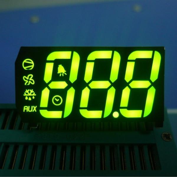 Stable Performance 3 Digit 7 Segment Custom Led Display for Refrigerator Control Panel