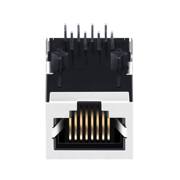 MIC24210-0104T-LF3 10/100M AutoMDIX Magnetic LPJ0011DNL RJ45 Jack 8P8C Shield