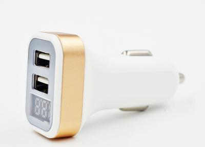 Fast Multiple Electric Car Charger Adapter Dual USB Ports Car Plug LED Light For Sumsang Iphone