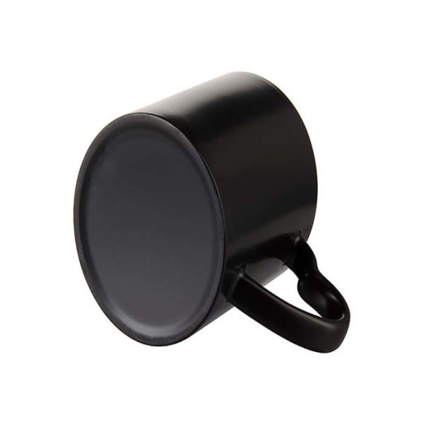 11oz Ceramic Mug Sublimation Color Changing Mug With Heart Handle For Sublimation Printing