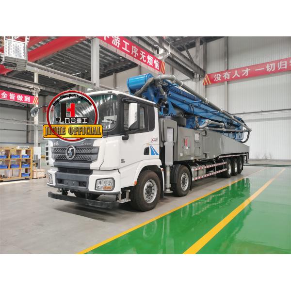 JH Brand Large Concrete Pumps With Boom 63m Truck Mounted Concrete Pump Truck