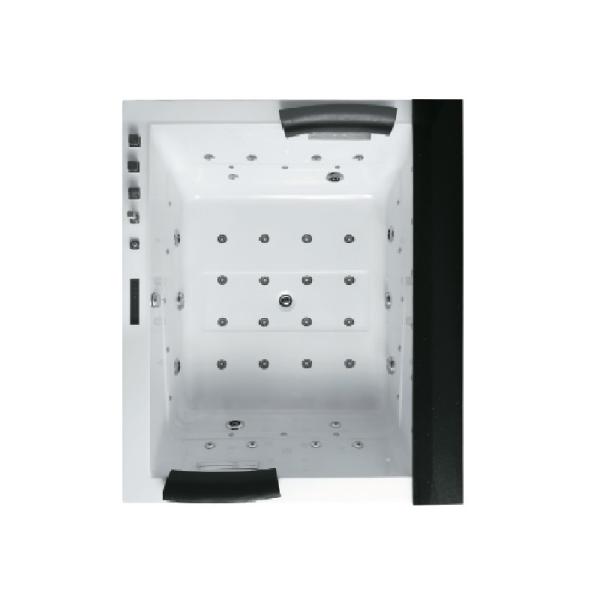 Спа джакузи джакузи ванны водоворота водопада 72 дюймов ленивый